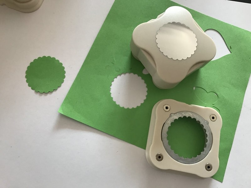Gratis 1.5 inch wave cirkel overal punch papier punchers scrapbooking stoten craft punch perforator papier cutter voor DIY