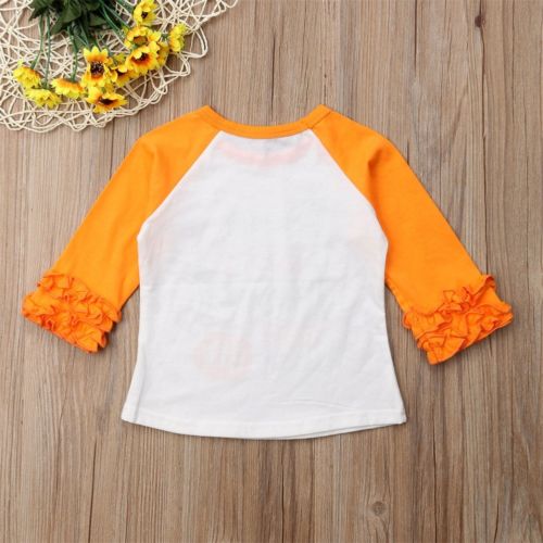 Infant Baby Boy Girl Long Sleeve Autumn Halloween T-shirt Tops Outfits Clothes