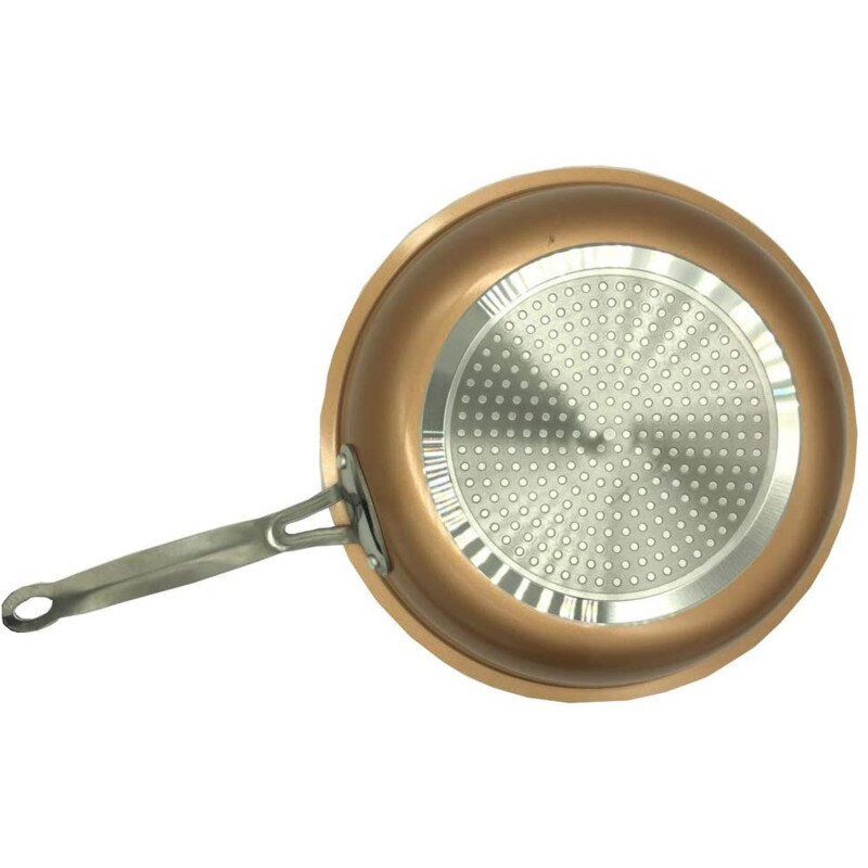 CHYIR 360 Copper Nonstick Frying Pan Double Bottom Support Induction Cooker