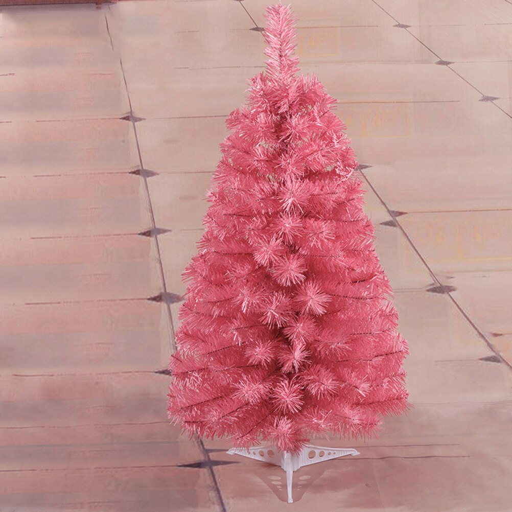 Árbol de Navidad rosa, árbol de Navidad Artificial, decoración de hogar de vacaciones, decoración de árbol de Navidad