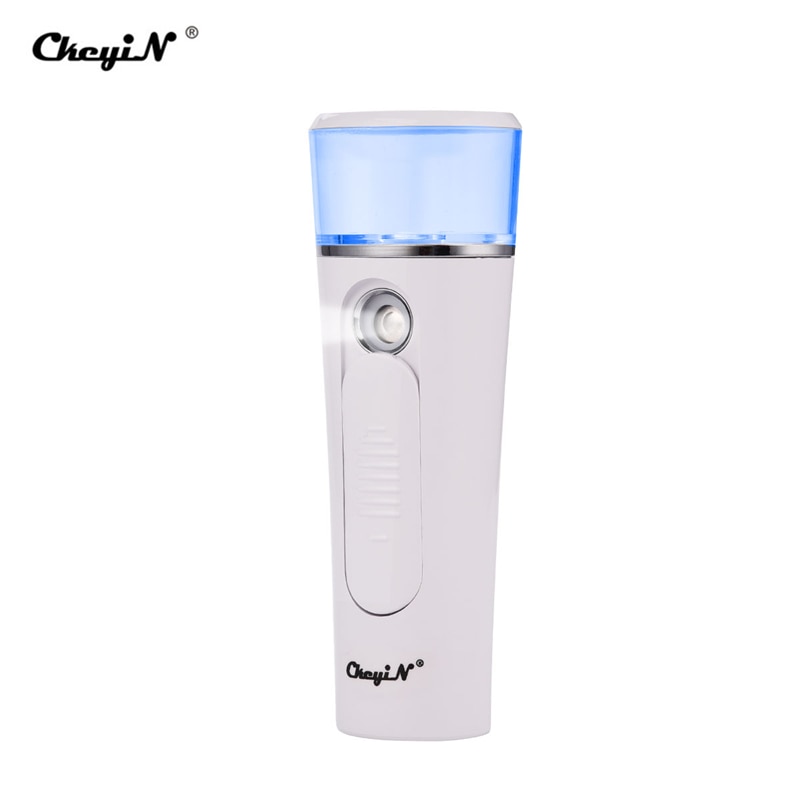 Skin Care Tool Facial Moisture Tester Detector Analyzer Digital Monitor+Portable Face Spray Bottle Nano Mister Facial Steamer