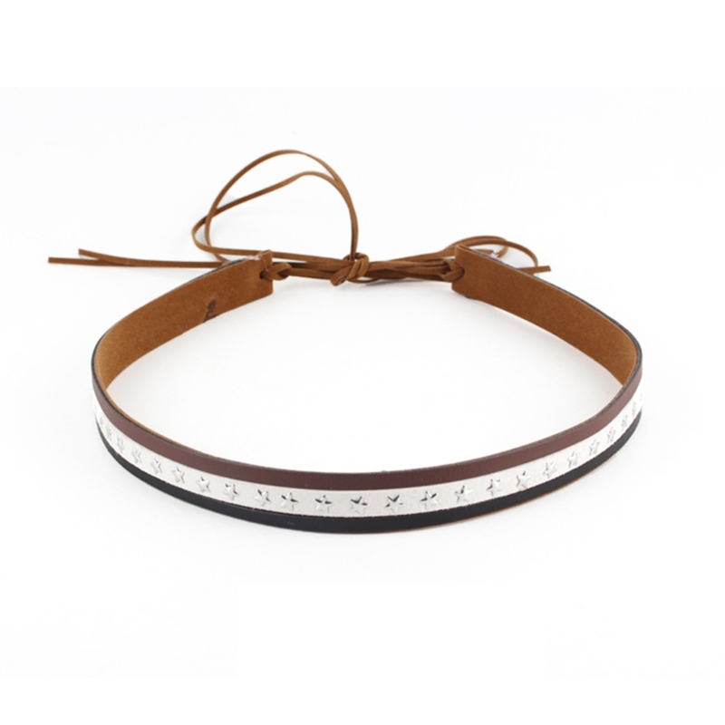 Cowboy Hat Band DIY Nativo Americano Hat Band Western Hat Belt Studded Hat Band Western Beaded Hat banda Hat Band: Branco