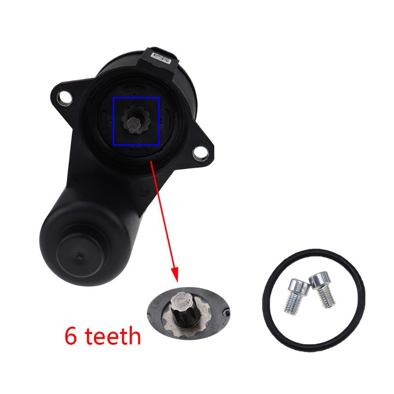 6/12 torx 3 c 0998281b 3 c 0998281a bagkaliper parkeringsbremse servomotor til passat cc  b6 b7: 6 tænder