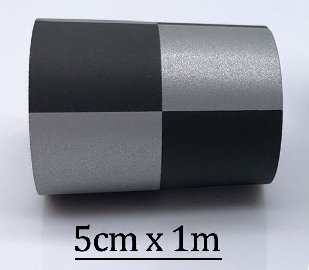 5cm width Small Square Silver Reflective Tape TC Fabric Sew on clothing: 5cmx1m