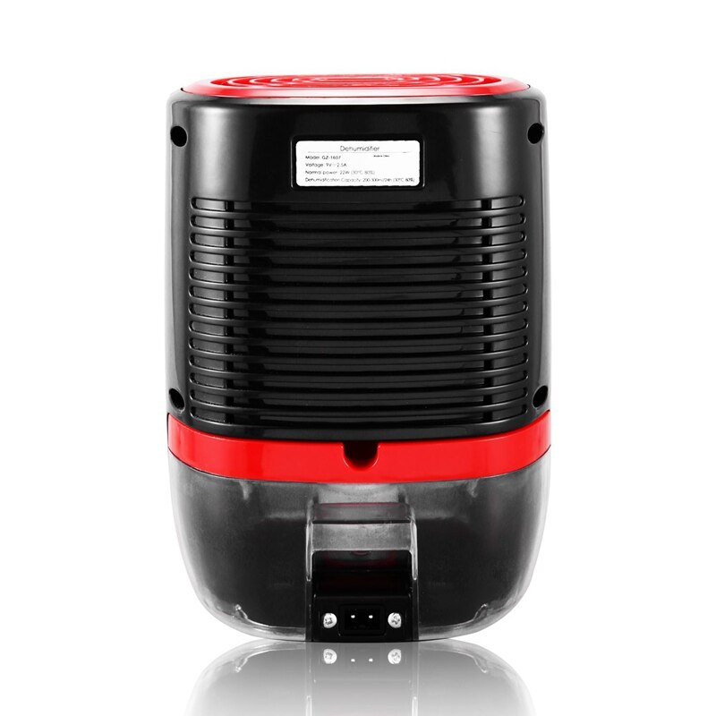 LCD Electric Mini Air Dehumidifier 800Ml Portable Air Purifier Machine Automatic Power-Off Defrost for Home