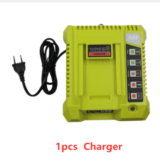 til ryobi 36v-40v li-ion batterilader, kompatible  op4030 op4040 op4050 op400 batterier til trådløse elektroverktøy: Rosa