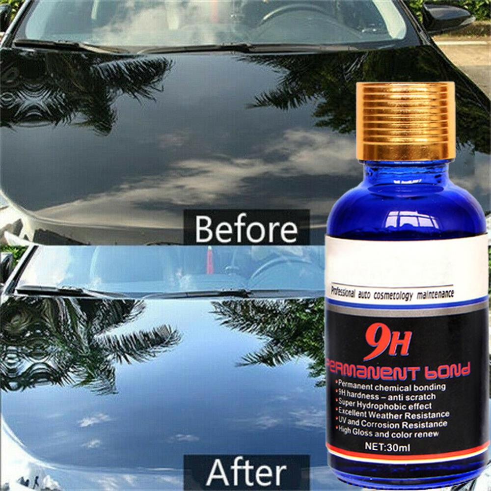 9H Keramische Auto Moto Coating Verf Zorg Auto Vloeibare Glas Nano Hydrofobe Auto Polish Auto Detailing Water Glas Coating liqu
