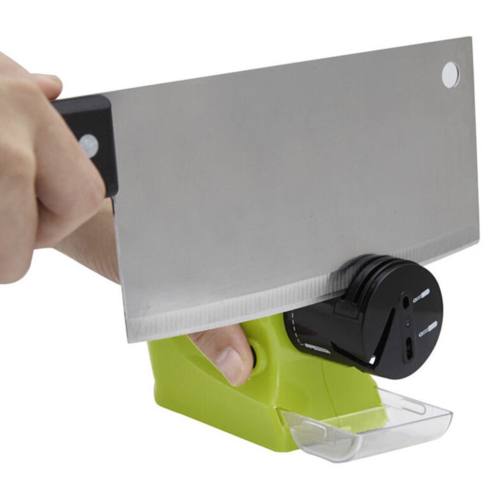Sharp Electric Knife Sharpener Sharp Motorized Knife Sharpener Rotating High-Speed Sharpening Stone Household Tool