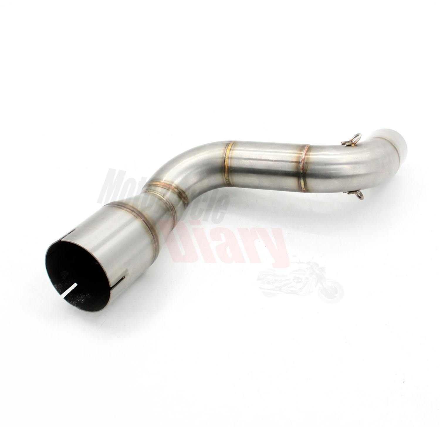 Voor Ktm DUKE200 Duke Jaar Motorfiets Uitlaat Ronde Uitlaat Slip-On Systeem Midden Link Pijp Pit Bike Elleboog racing Gemodificeerde