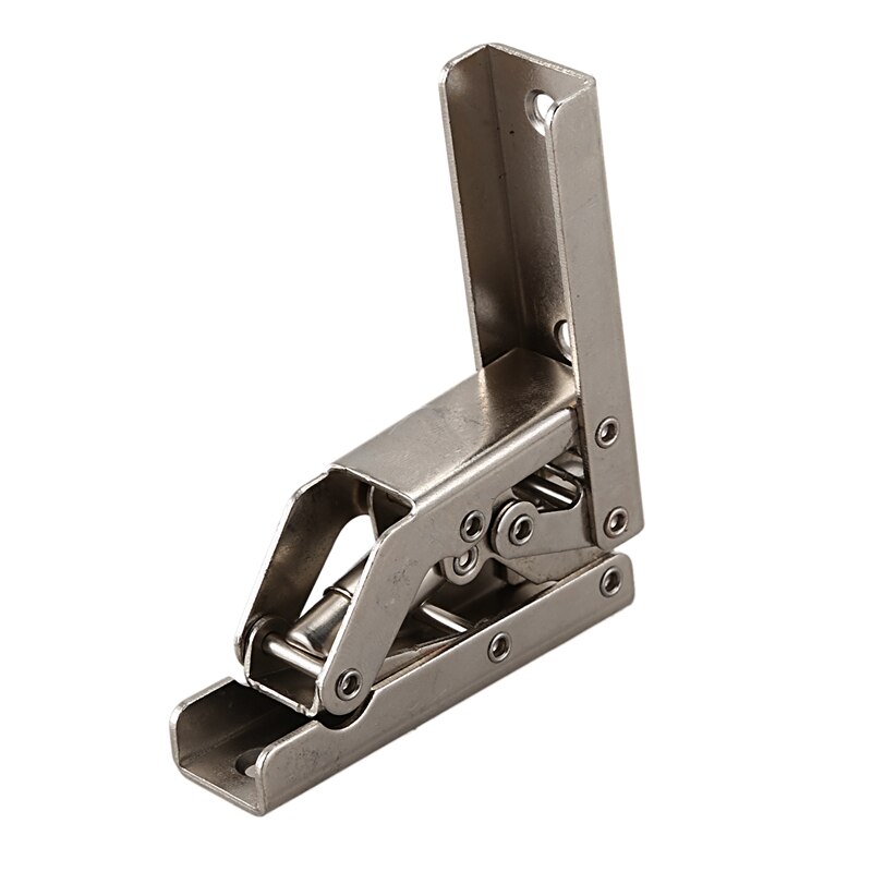 90 degree folding Hinge simple installation conversion 180 degree table support sheet concealed flap hinge x2