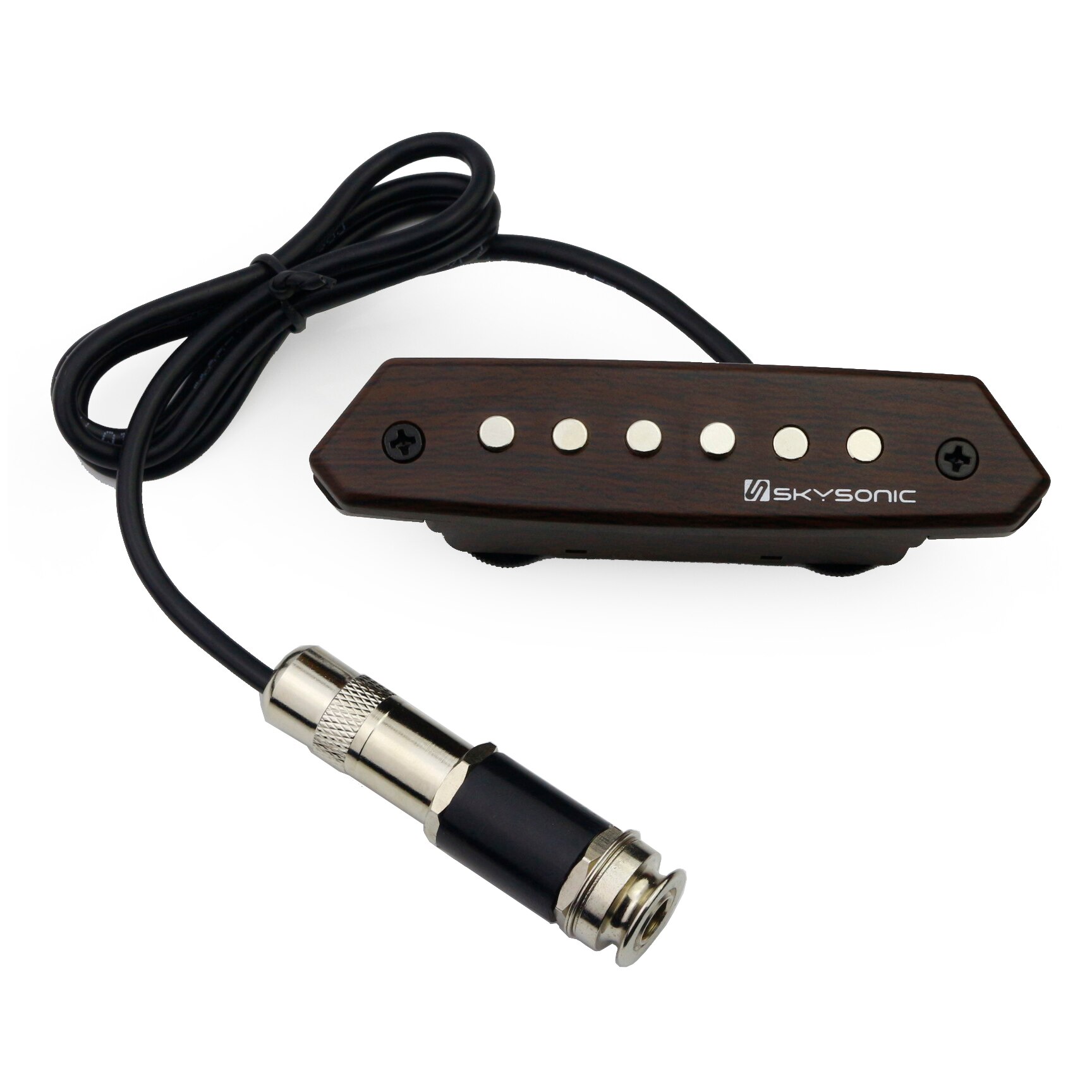A-810 Skysonic Guitar Pickup Passive Acoustic Guitar Sound hole Pickup Humbucker Clear Sound with Tone and Volume Control