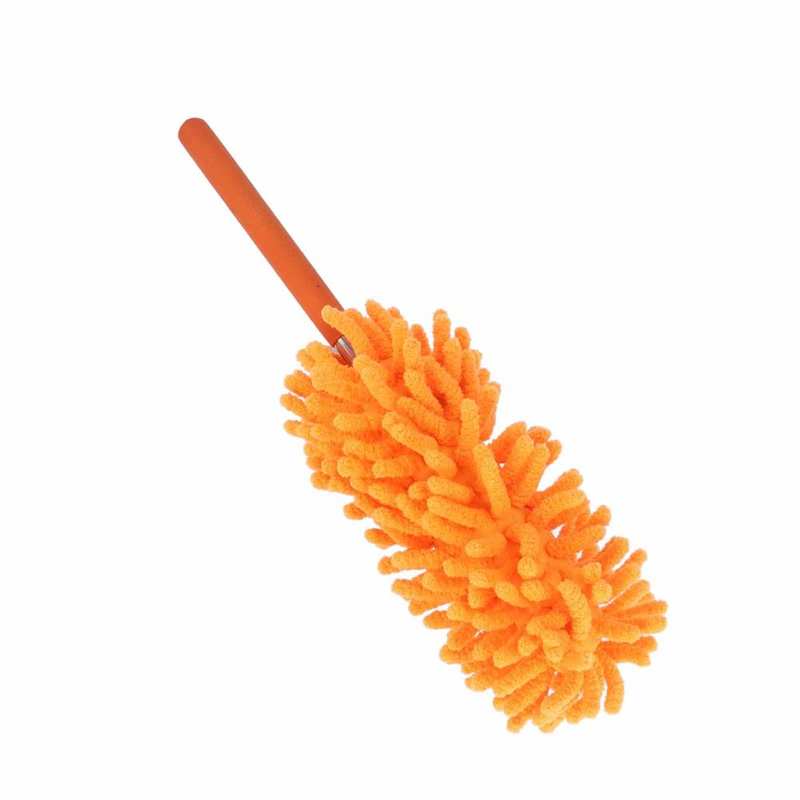Dust Remover Microfiber Head Dusting Brush Duster Stainless Steel Handle Durable Lightweight for Cleaning Ceiling Fan