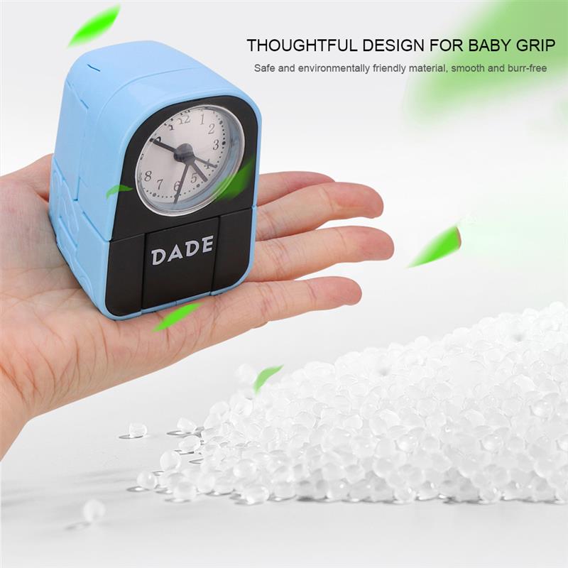 1PC Lovely Cartoon Dog Alarm Clock ABS Plastic Material Night Light For Student Children Home Decor Desktop Clock