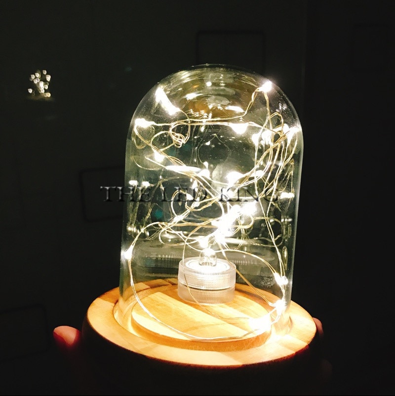 Waterproof String light Strip Silver Wire Fairy warm white Garland Home Christmas Wedding Party Decoration USB 2M 10M