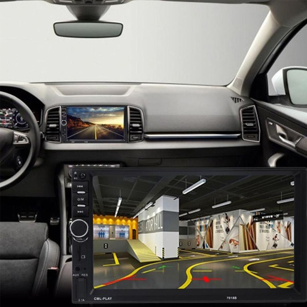 7" Multimedia TouchScreen Backup Camera Universal Video HD MP5 Radio Car Player