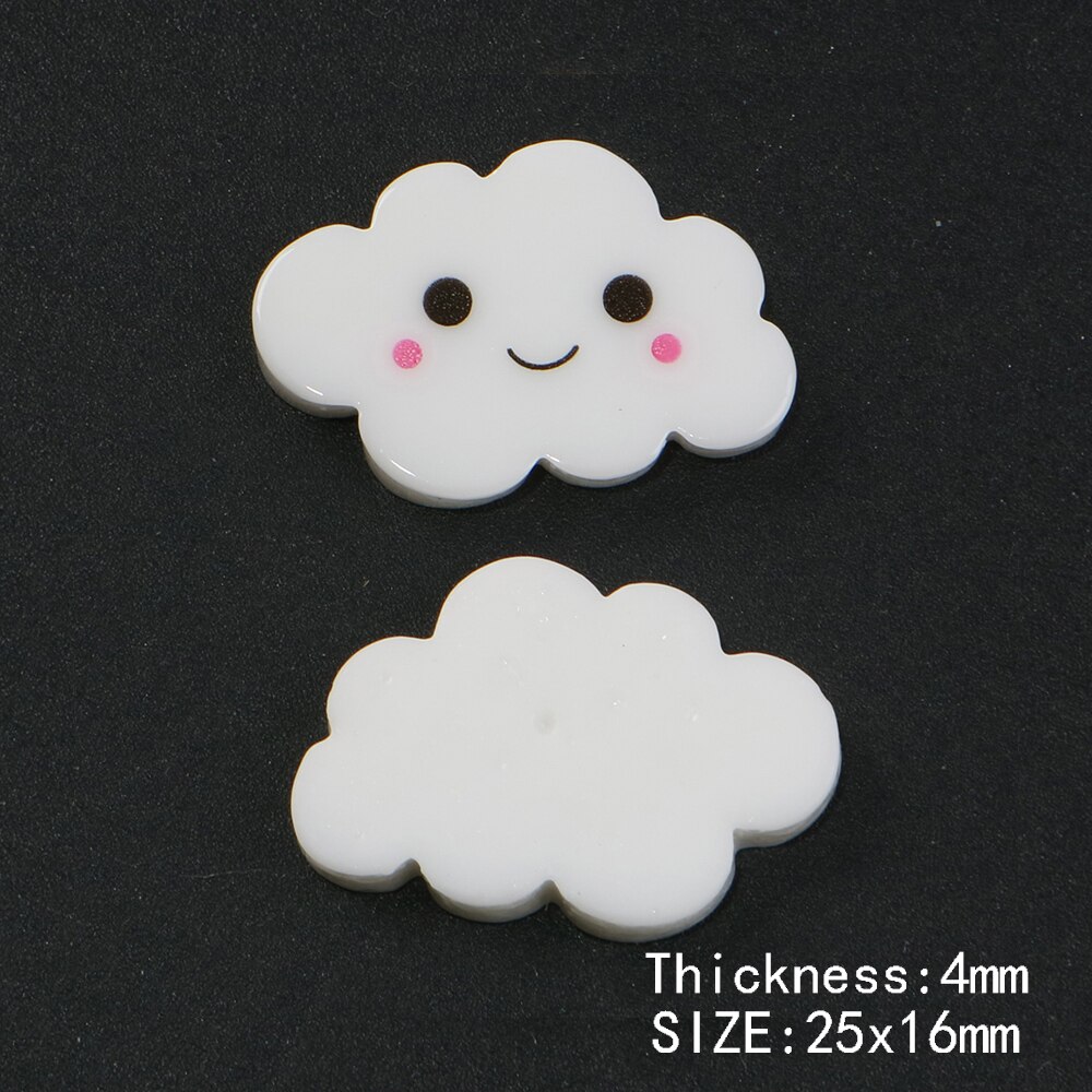 1 stk cloud crown deer flatback cabochons 3d harpiks, telefon etui hår klip dekoration, gør det selv forsyninger, smykke tilbehør ,1 yc 10944: 1103767001