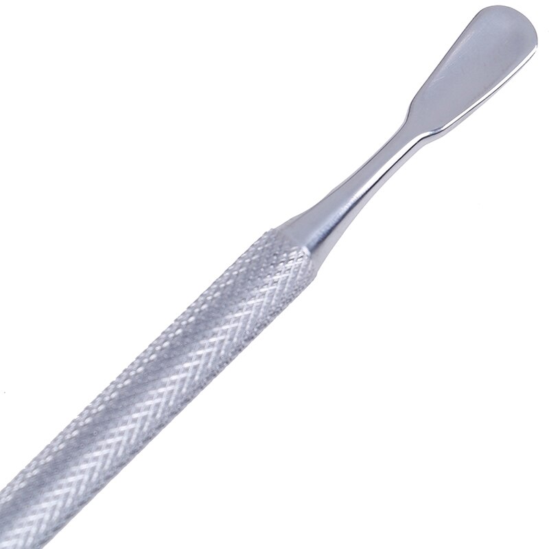 Stainless Steel Cuticle Nail Pusher Trimmer Metal Double Sided Dead Skin Push