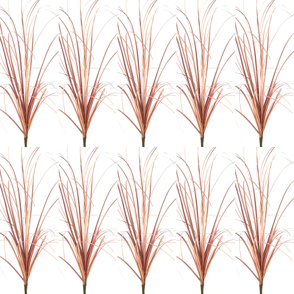 Simuliertes Zwiebelgras, DIY gefälschtes Gras, Gartendekoration, Pflanze, Blumentopf, Märchengarten, Miniaturmodell, künstliche Pflanzen: 3XL / Silber