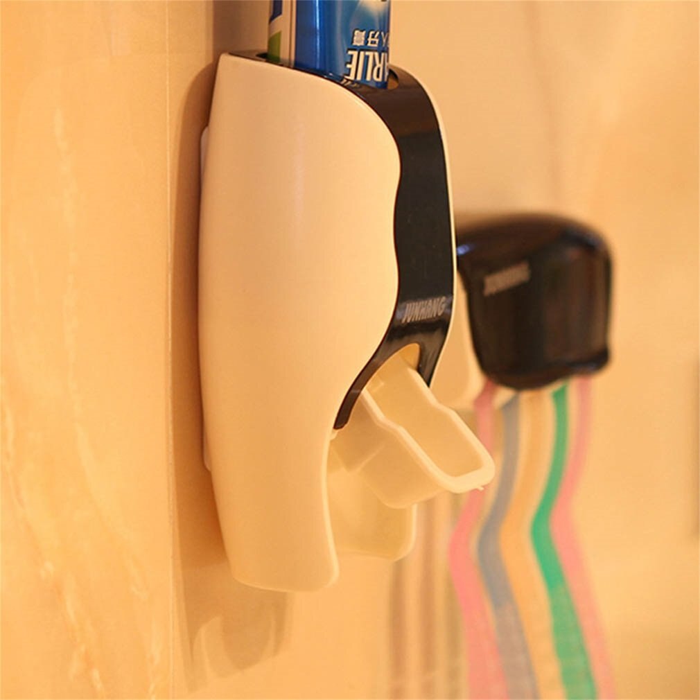 Børste squeezer tandbørste holder automatisk tandpasta dispenser montering sæt mærke