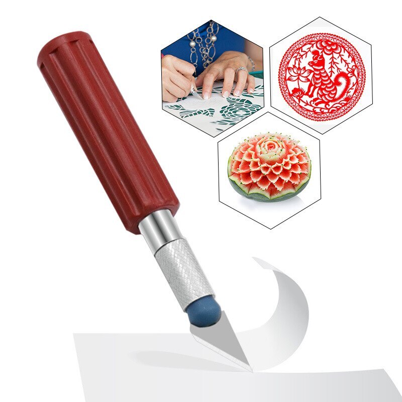 7pcs Precision Craft Hobby Utility Exacto Knife Set Sharp Razor Knives Tool for Architecture Modeling Scrapbooking Felt Wood