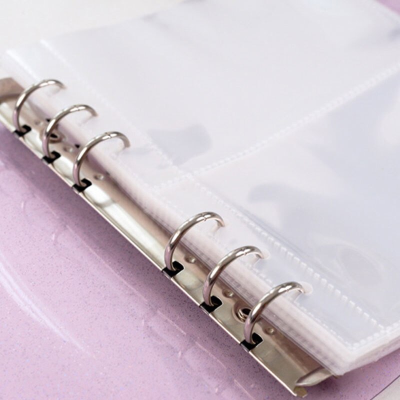 3/5inch Photo Album Pages Transparent Album Pages Card Holder Card Sleeves Storage Photo Holder