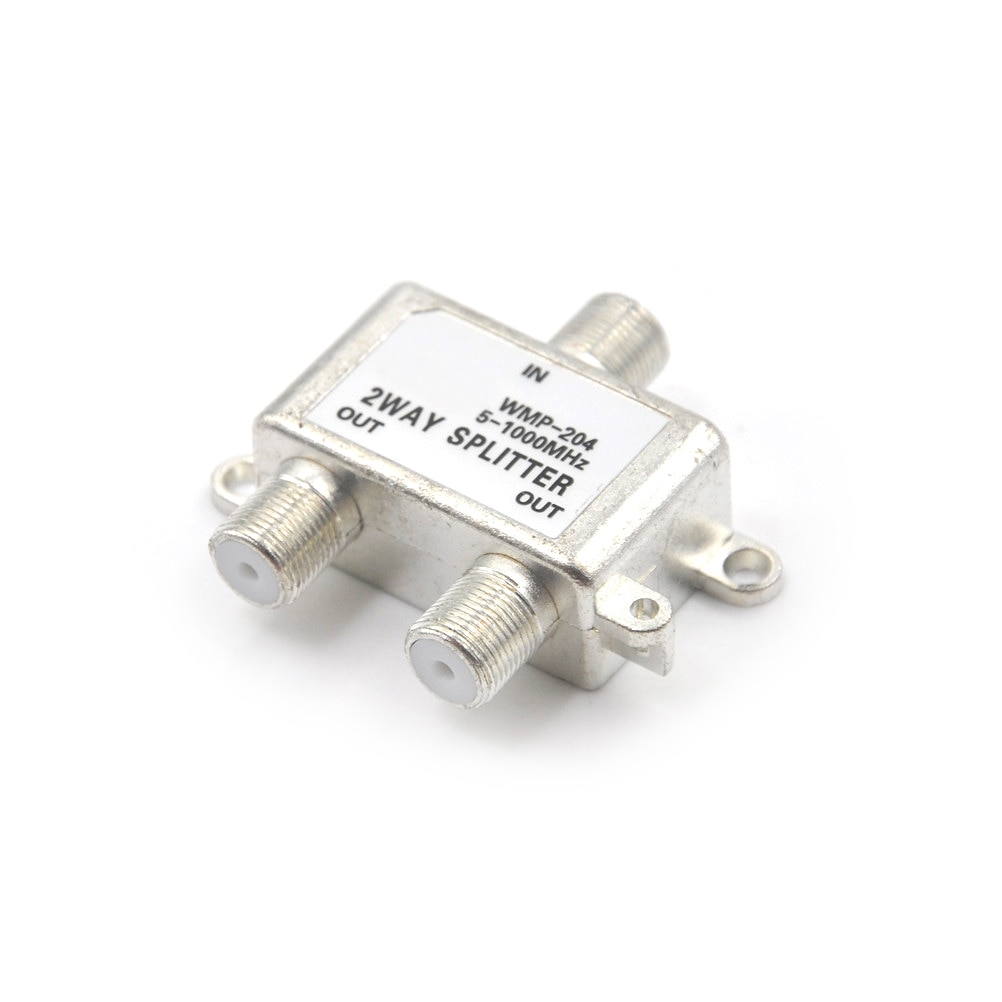 1X2 Weg 5-1000 Mhz Signaal Coaxiale F Connector Splitter Kabel Tv Schakelaar