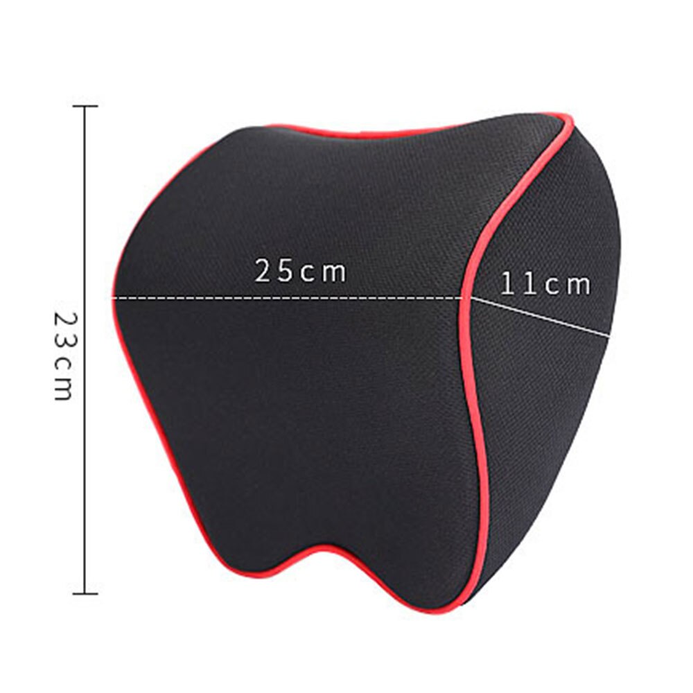 Universal Car Seat Head Support Cushion Car Neck Headrest Pillow Memory Cotton Foam Car Interior Accessories