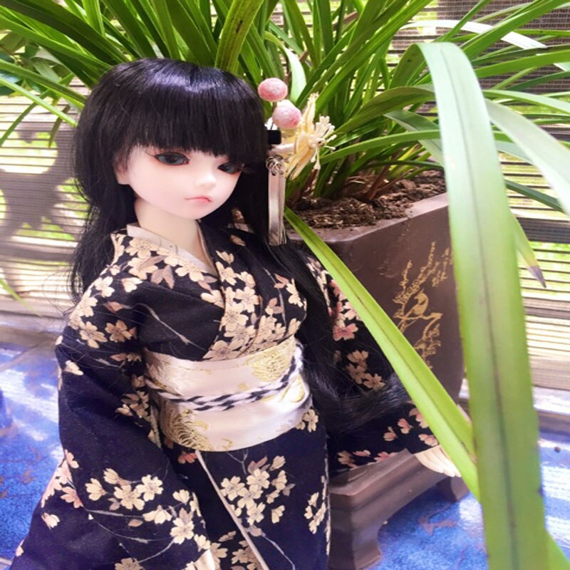 Tela de algodón tradicional con estampado de flores de cerezo Sakura Oriental, color negro y rojo, 50x135cm, para costura artesanal, pieza para bolsa de vestido