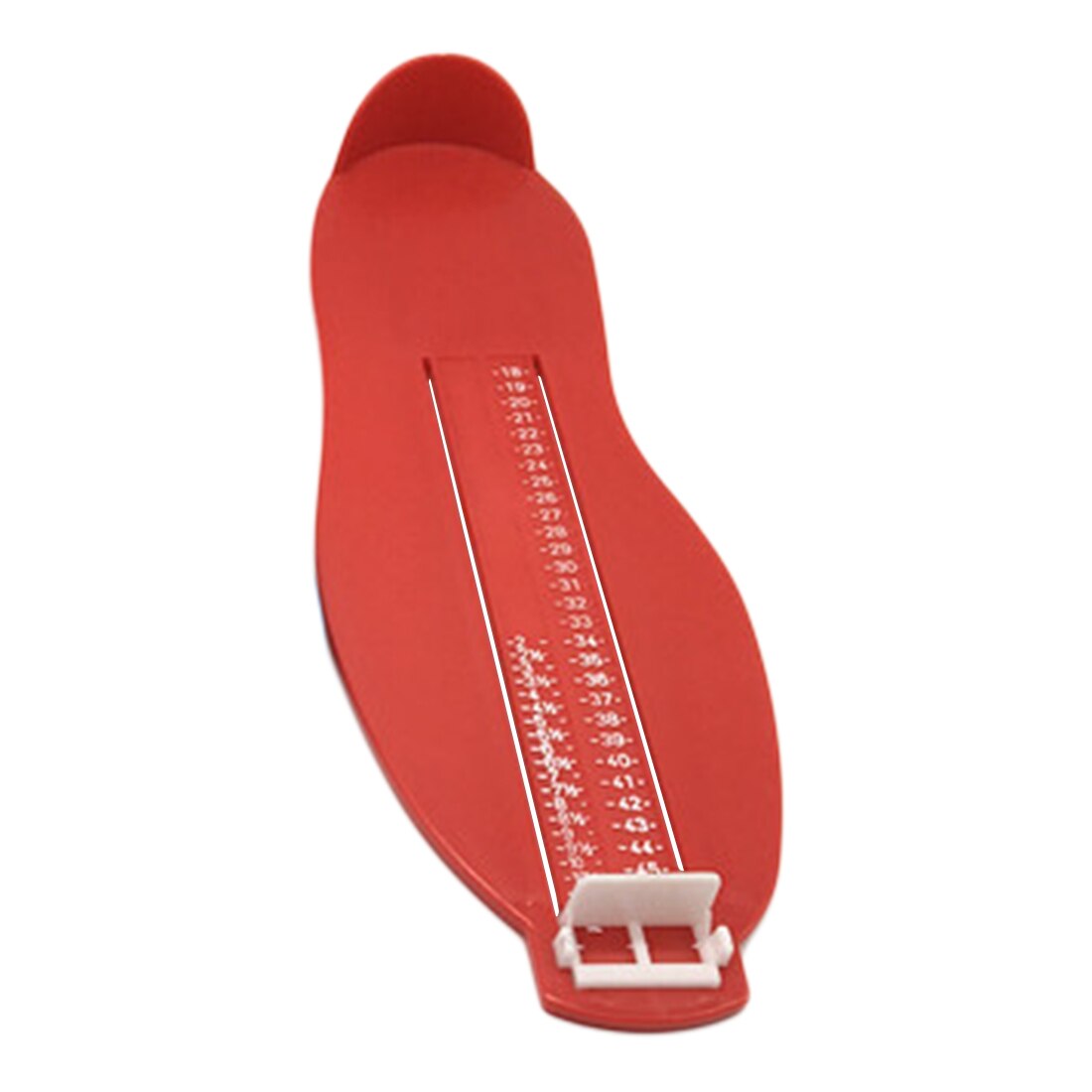 18-47 yards Foot Measure Tool ABS Adults Foot Measure Gauge Shoes Size Measuring Ruler Tools