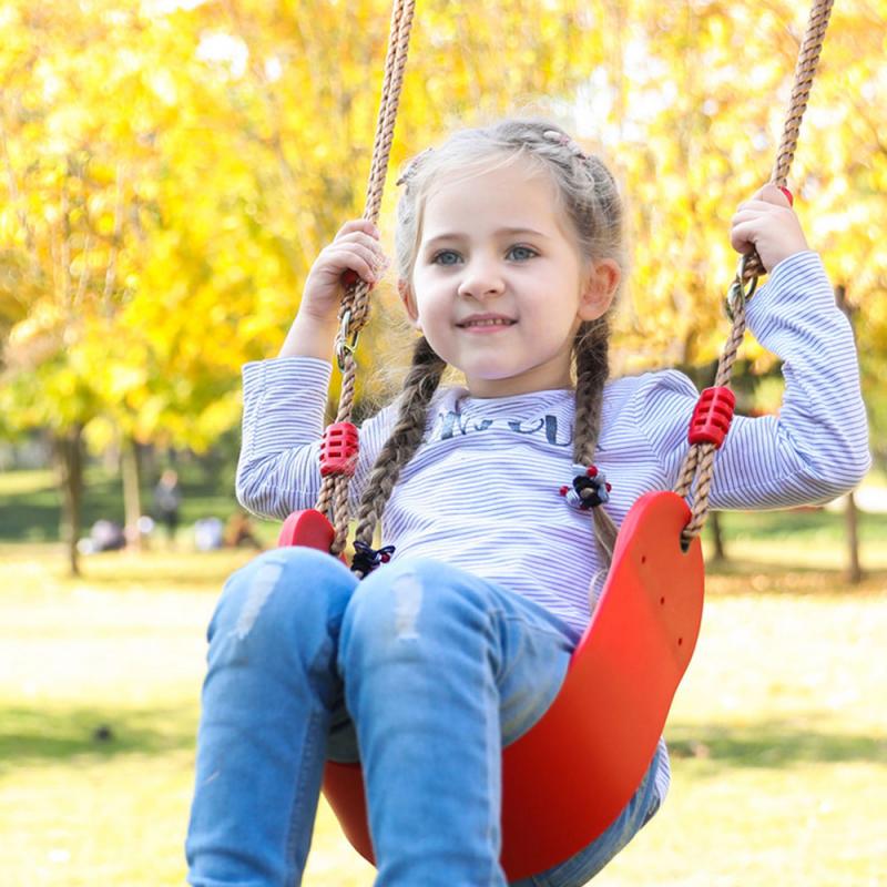 Columpios hechos a mano para niños, de de madera pulida columpio, juguetes relajantes para interiores y exteriores, juguete familiar para exteriores