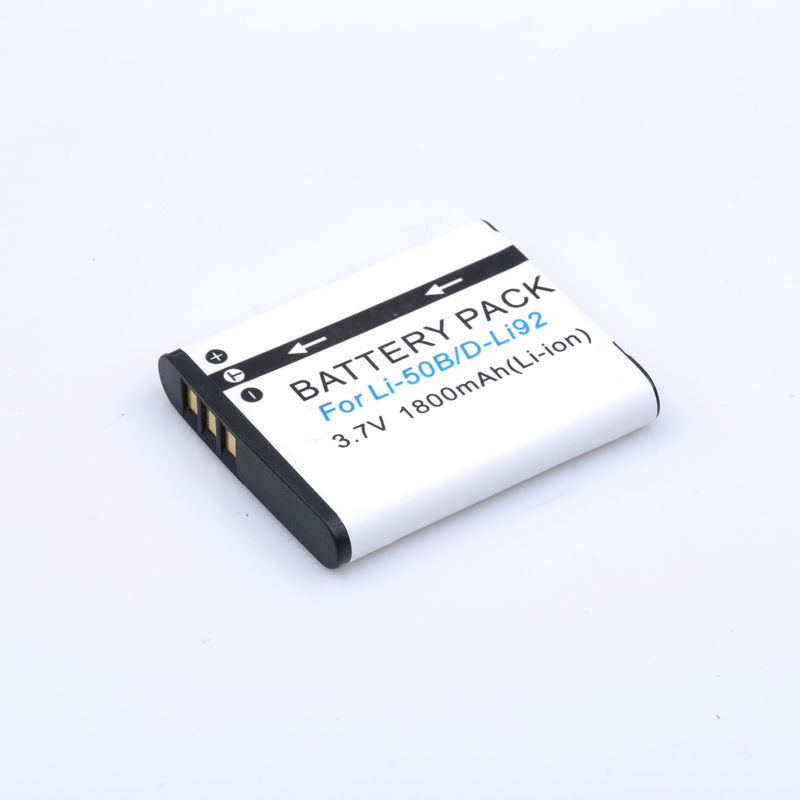 Li-50B Li50b Batterij D-LI92 Li-Ion Camera Batterij Voor Olympus Li 50b Batttery Voor Pentax XZ-1 SP-800UZ SZ-30 D Li92