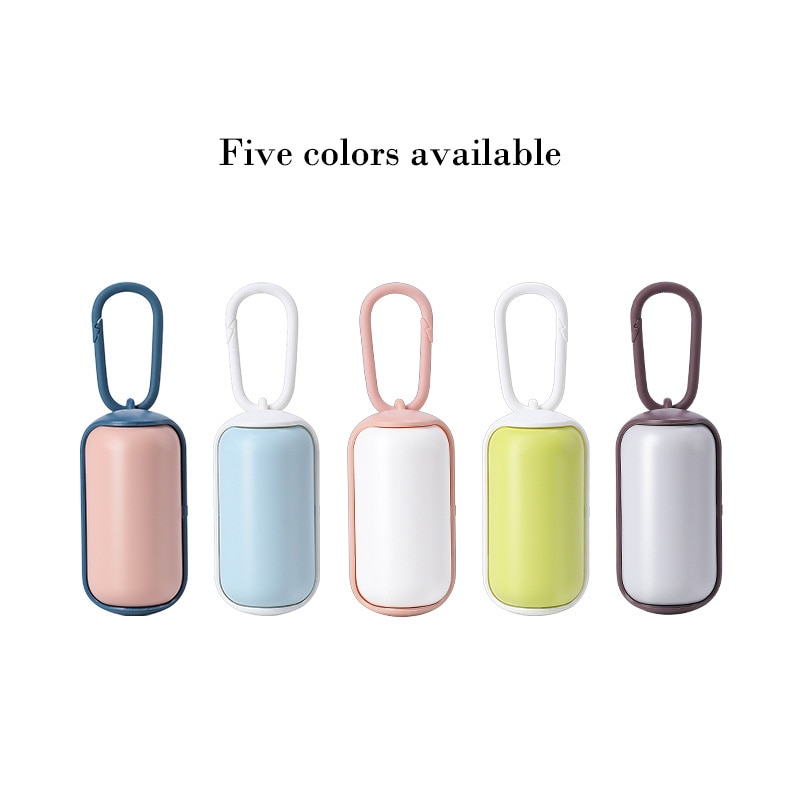 Pet Waste Bag Dispenser For Dog Poop Bags Plastic Pet Small Dog Outdoor Environmental Safety Waste Holder