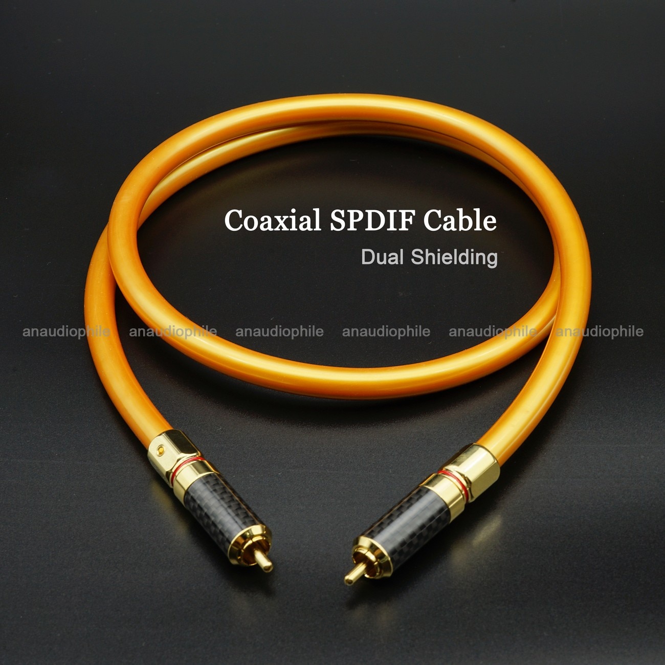 Occ 75 Ohm Hifi Coaxiale Audio Kabel Sliver Plated Digitale Audio Coaxiale Kabel Rca Naar Rca Dac Cd