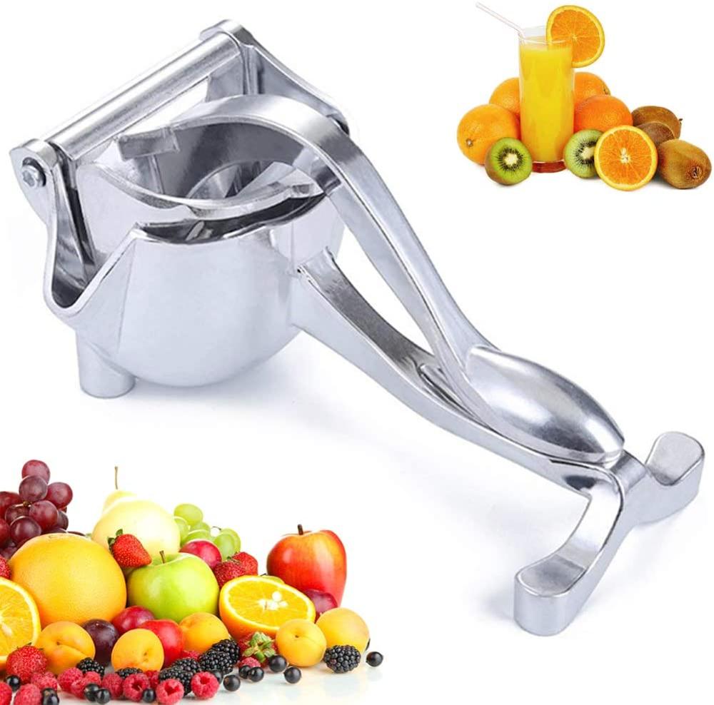 Manual Juice Squeezer Pomegranate Orange Lemon Sugar Cane Juice Kitchen Fruit Tool Aluminum Alloy Hand Pressure Juicer: Type 2