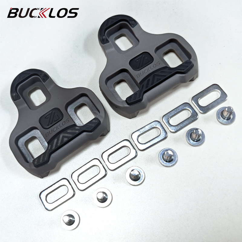 Tacos de bicicleta BUCKLOS para LOOK KEO, tacos de Pedal autoblocantes para bicicleta de carretera, tacos antideslizantes para zapatos de ciclismo, accesorios para bicicleta KEO