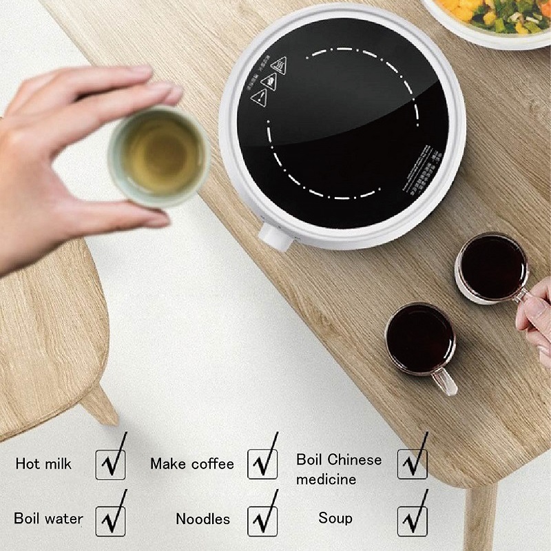 110v/220v elektriska keramiska spisar tespis hemmakaffe tekokare vattenkokare 2- växlad temperaturregulator elektrisk vattenkokare