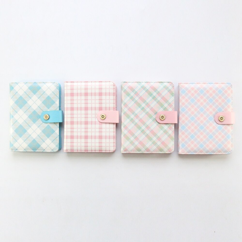 Domikee candy kawaii school student diary daily planner notebook cute hardcover leather agenda planner organizer A6