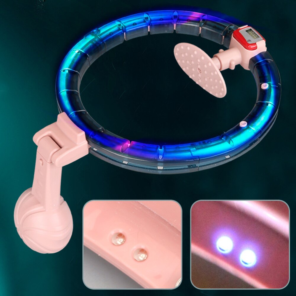 1 pc Bauch Thining Hoop Einstellbar Fitness Elektrische Gewicht Zu Verlieren Ausrüstung Taille Hoop Zählen Hoop für Männer Frauen