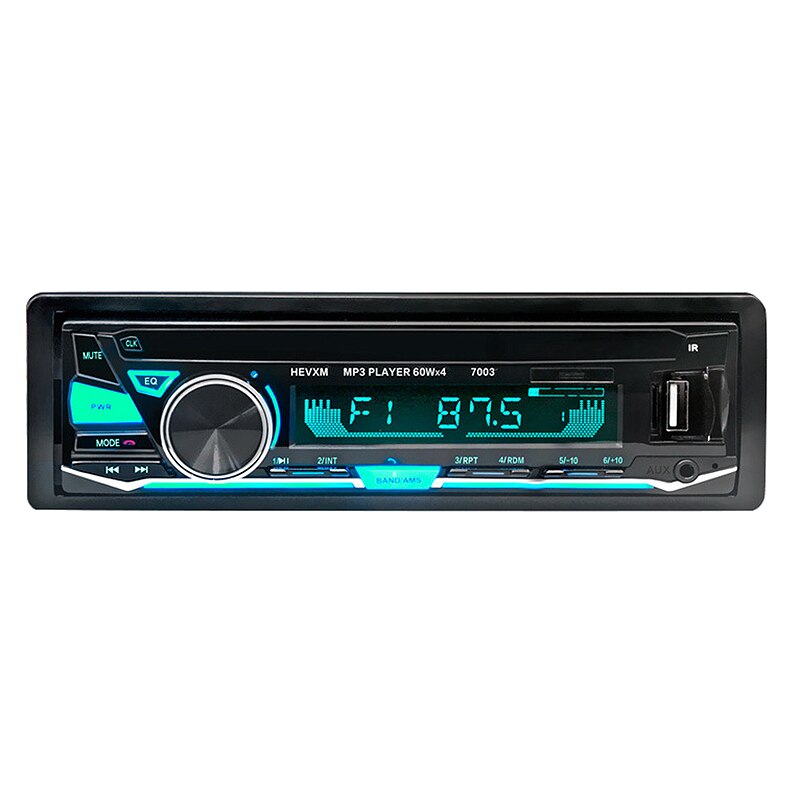 Bluetooth Car Stereo Radio, 7003 12V USB Input Receiver, Car MP3 Multimedia Player