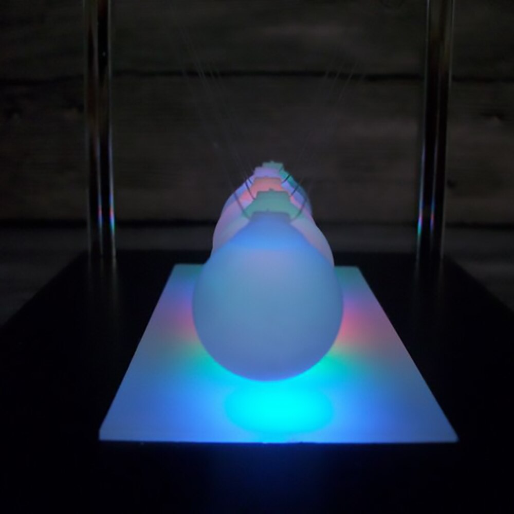 Luminous Ground Pendulum Newton Cradle Balance Ball for Desktop Decoration Ornaments Physics Science Pendulum