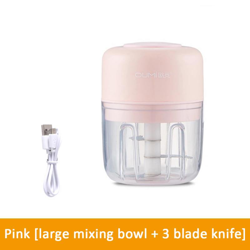 Garlic Grinder Slicer Mincing Machine Minced Hand Electric Grinder Grill Vegetable Meat Cutter Chopper Shredder Kitchen Tools: 05