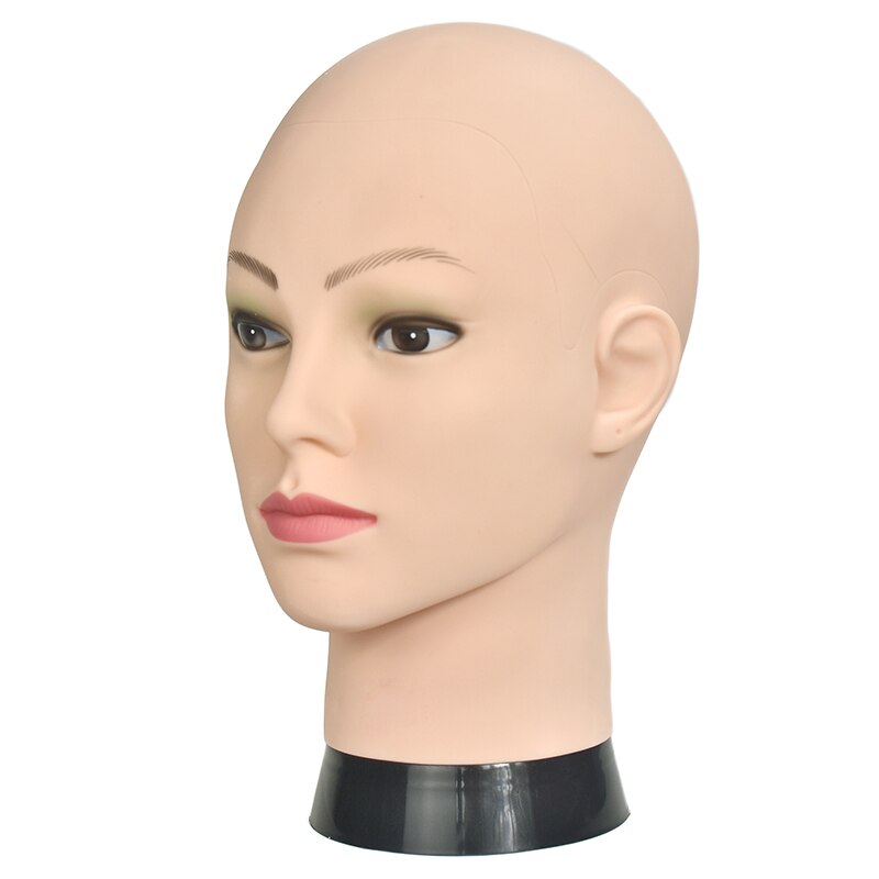 Tête de Mannequin pour femme, pour la fabrication de perruques, chapeaux, exposition, pratique de coiffure, support de chapeau pour la pratique du maquillage