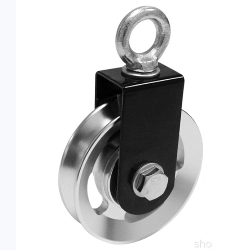 ELOS-Bearing Pulley Home Gym Aluminum Alloy Fitness Lift Accessories Fitness Pulley Fitness Equipment