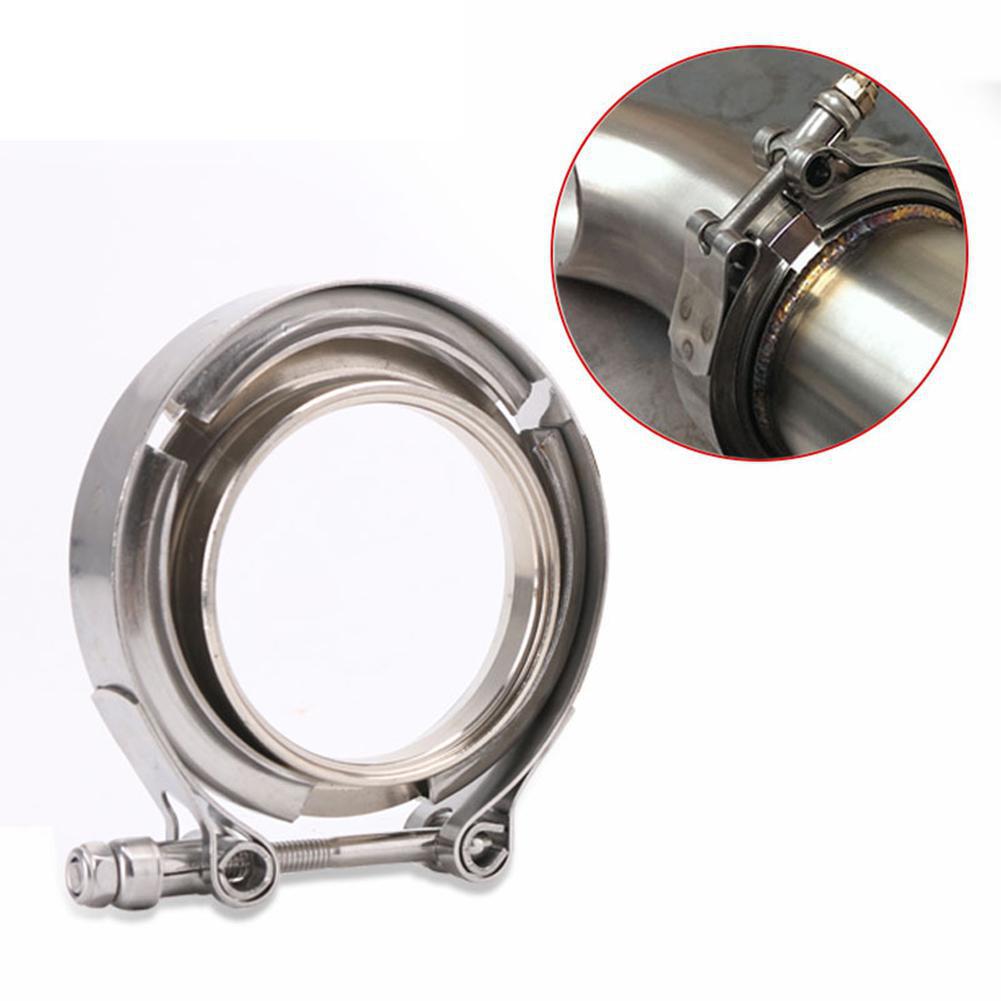 Universal Stainless Steel V-Band Turbo Downpipe Exhaust Clamp Vband Car Accessories Stainless Steel V-Band