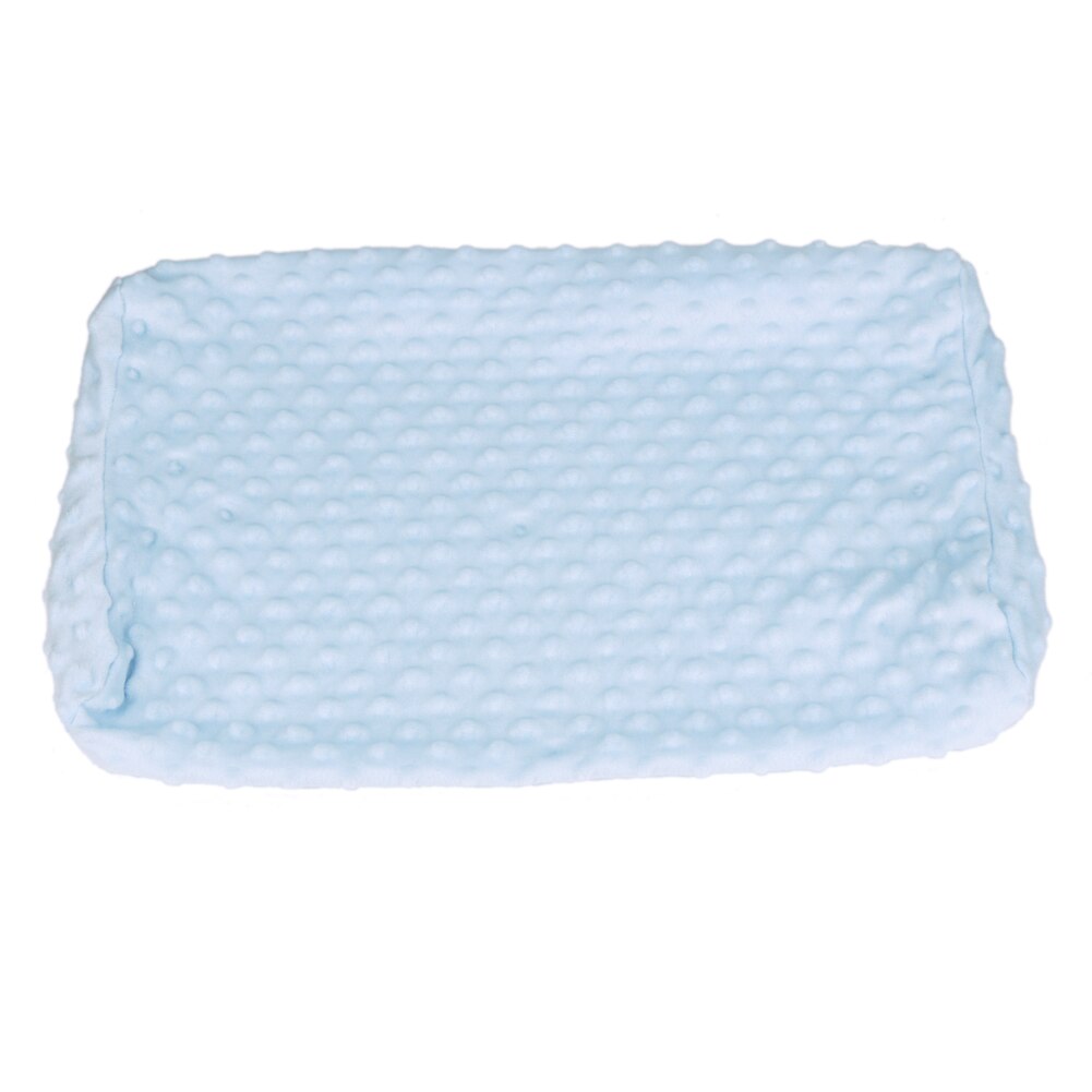 50X30X9Cm Kussenslopen Langzaam Rebound Memory Foam Sierkussen Case Nek Cervicale Gezondheidszorg Kussen Cover: Blauw