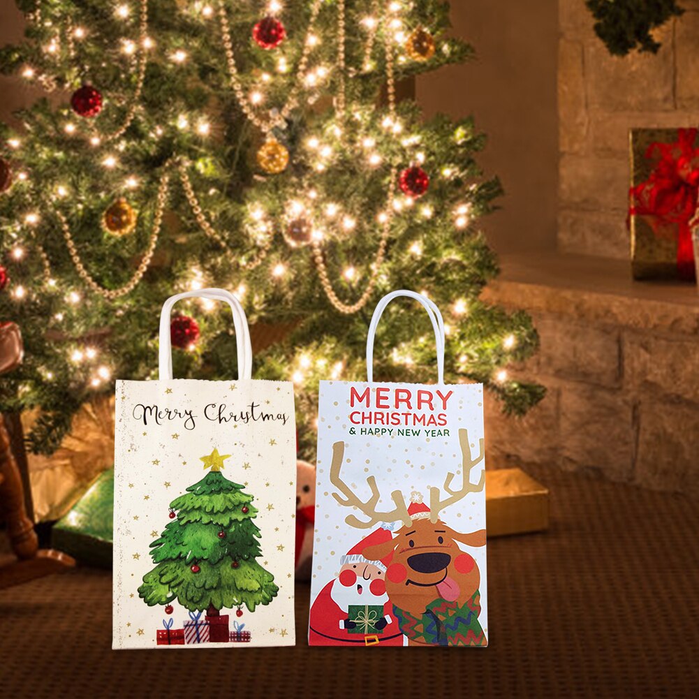 Candy Bag Night Sky Deer Paper Bag Christmas Box Chocolate Christmas Box Company To Employees or Customers