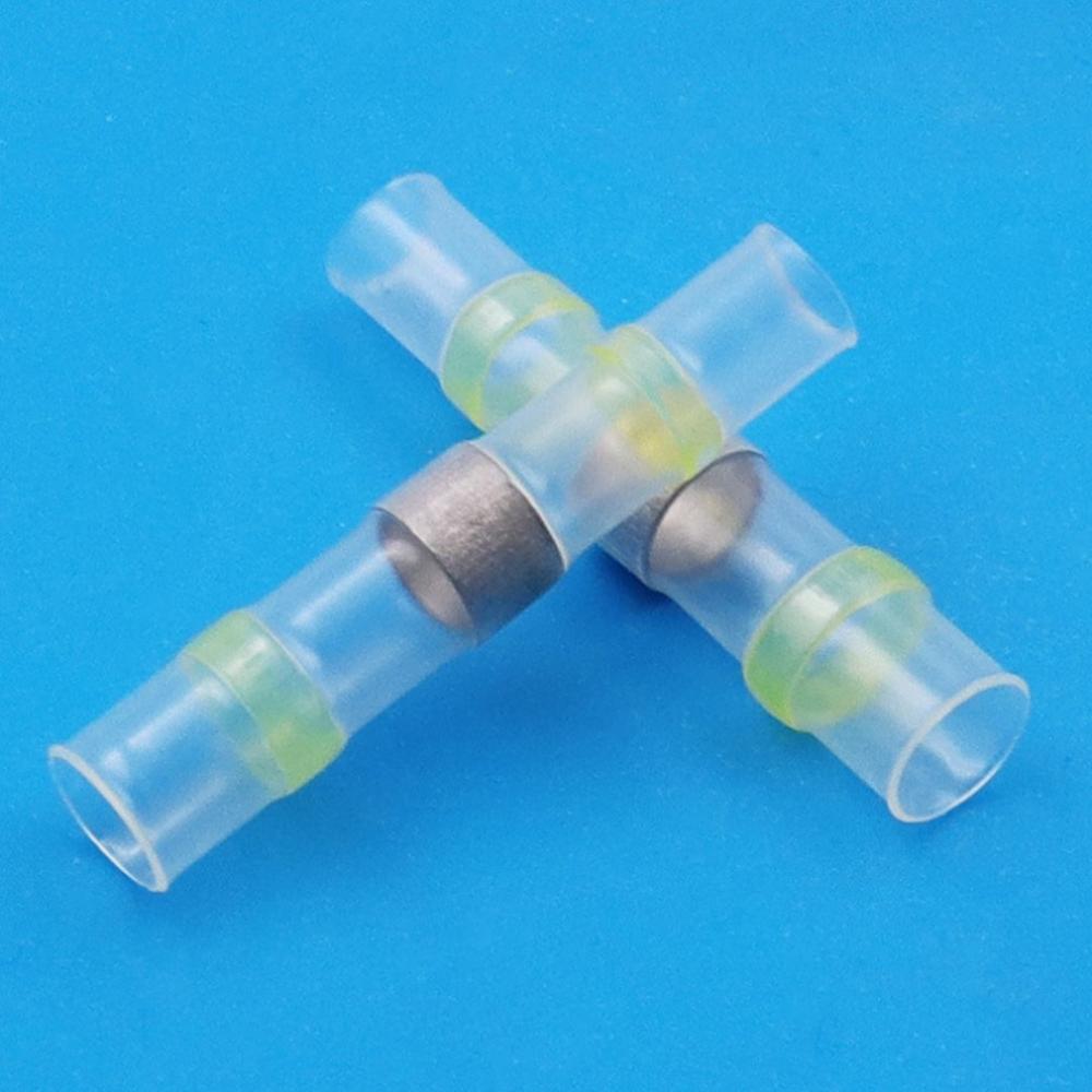 Electrical Wire Connectors Insulated Solder Sleeve Tube Heat Shrink Solder Terminal Waterproof Butt Connectors