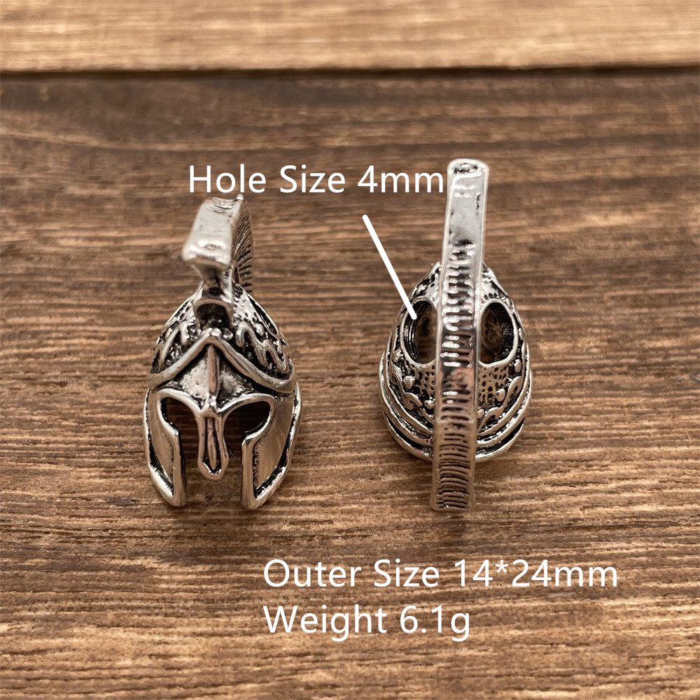 LLavero de cordón de guerrero espartano para casco vikingo, accesorios para hombres y mujeres, llavero de cuerda de Paracord de supervivencia tejida para cuchillo, llave de coche, 1 Uds.