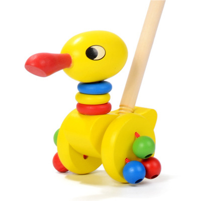 neue Kinder Holz Puzzle Spielzeug Frühen Kindheit Baby 1-3 jahre Walker Deconstructable Holz Einpolige Schritt Warenkorb schieben Spielzeug: 4