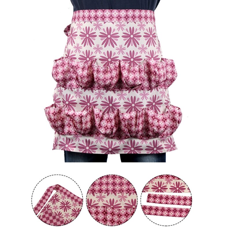 Multi-kieszeń kuchnia gospodarstwo rolne jajka zbieranie zbierania gospodarstwa fartuch domu kaczka gęsie jajo fartuch jaja żniwa fartuchy robocze